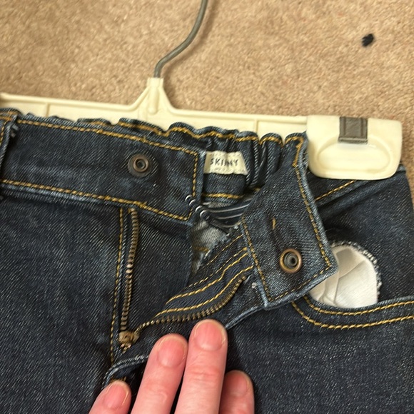 Oshkosh B'gosh skinny jeans | Adjustable Waist Jeans Size 5T | Color: dark blue - Picture 6 of 6